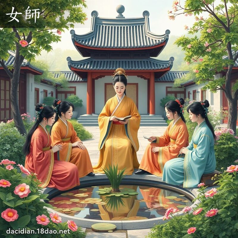 女师 - 国语大辞典配图