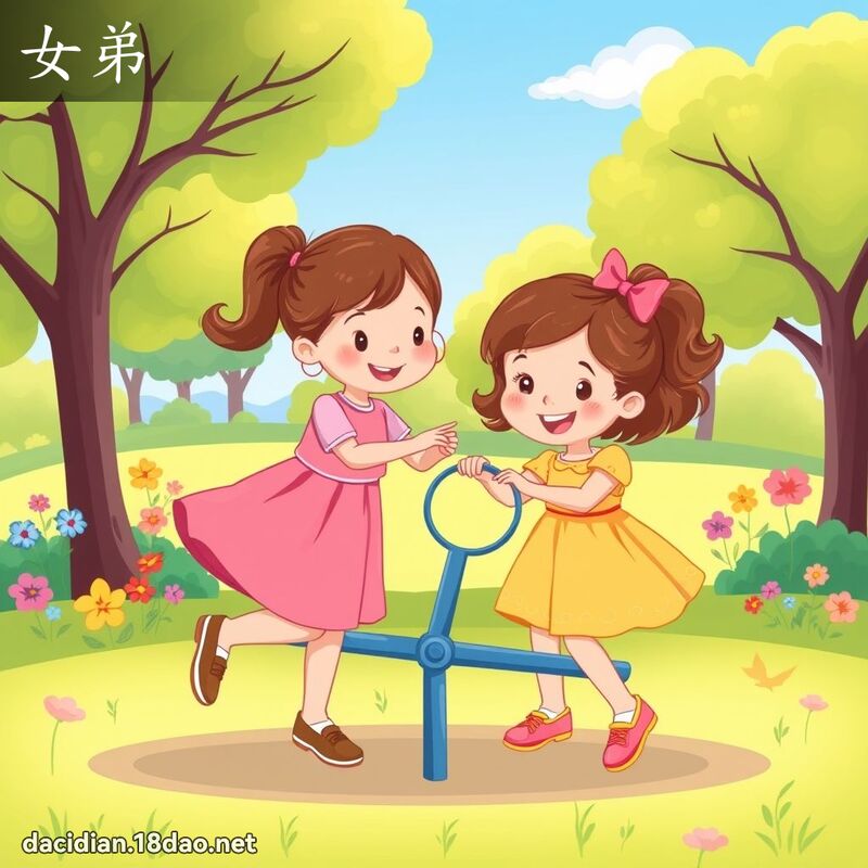 女弟 - 国语大辞典配图