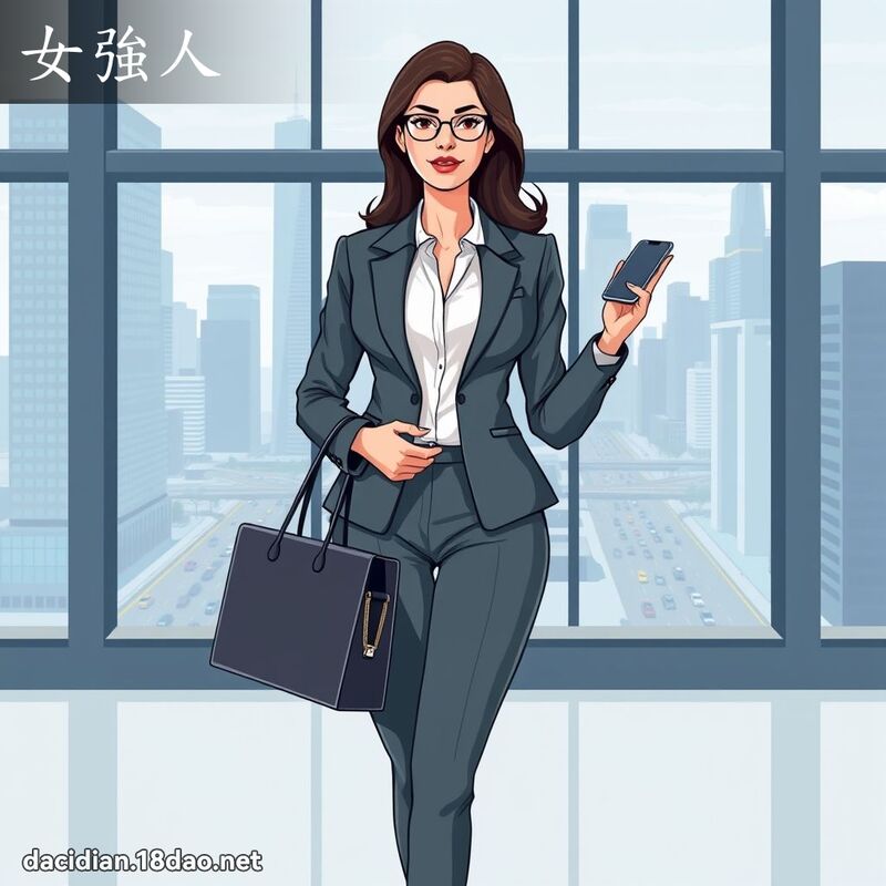 女强人 - 国语大辞典配图