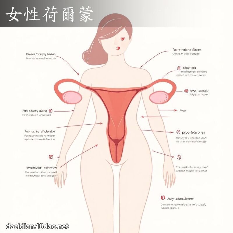 女性荷爾蒙 - 國語大辭典配圖