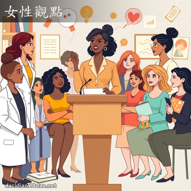 女性觀點 - 國語大辭典配圖