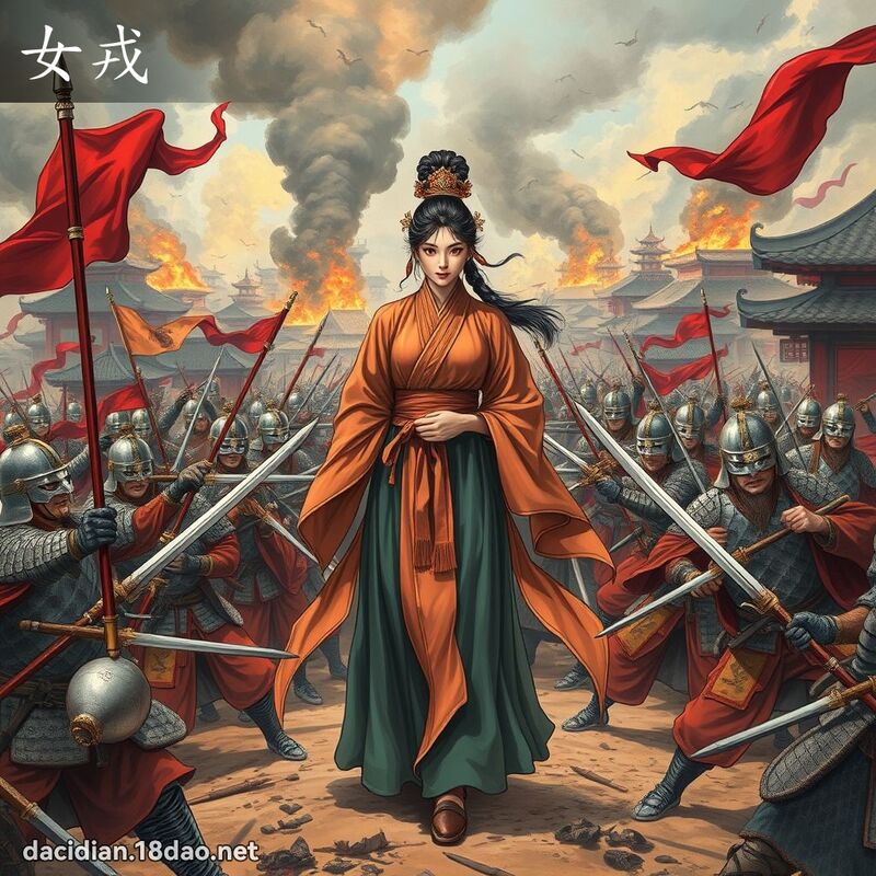 女戎 - 国语大辞典配图