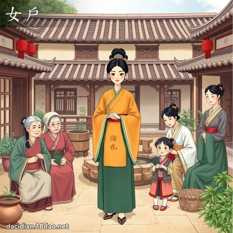 女戶 - 國語大辭典配圖