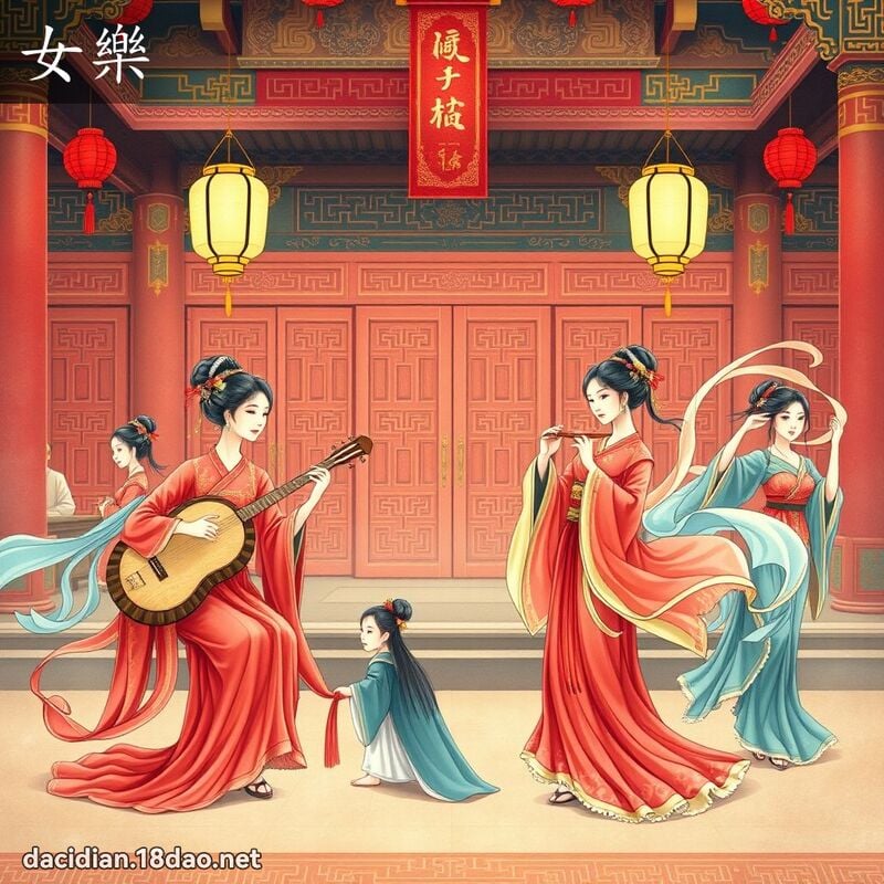 女樂 - 國語大辭典配圖