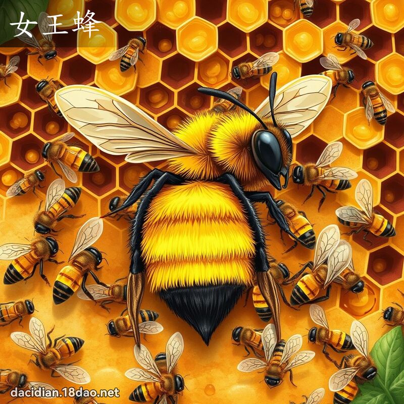 女王蜂 - 国语大辞典配图