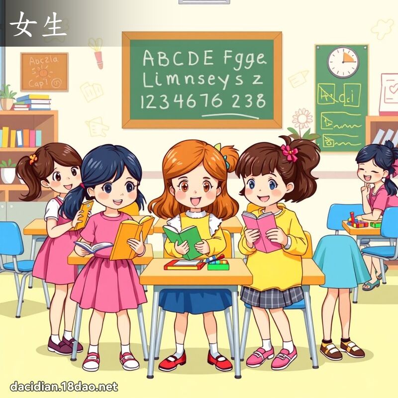 女生 - 国语大辞典配图