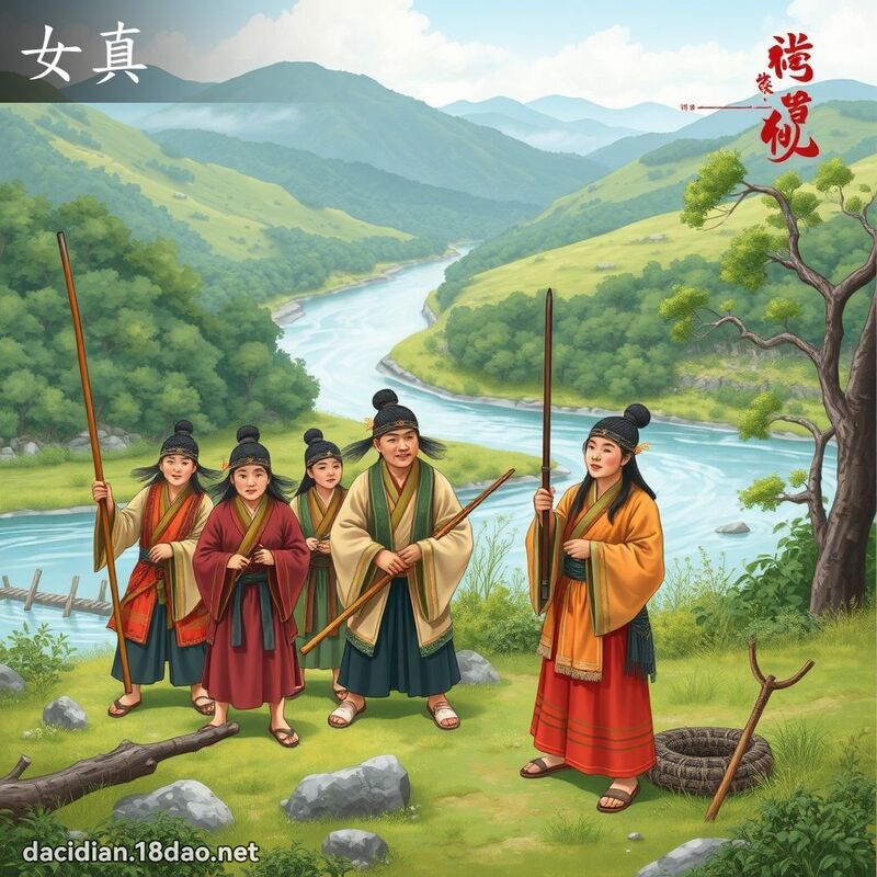 女真 - 國語大辭典配圖