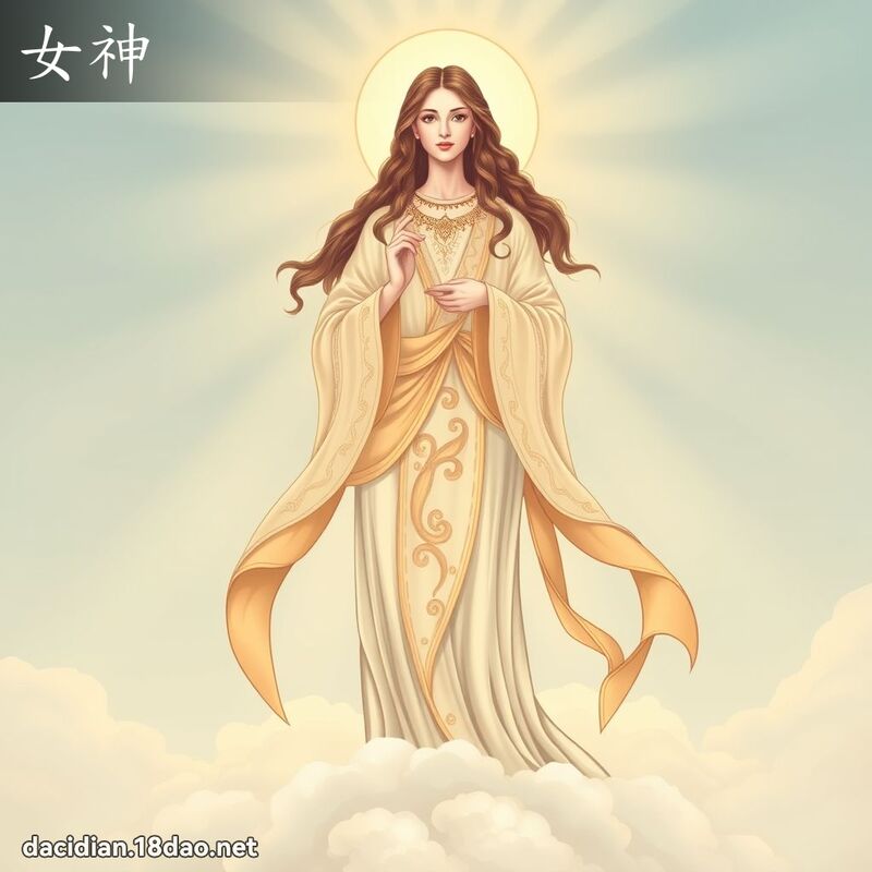 女神 - 國語大辭典配圖