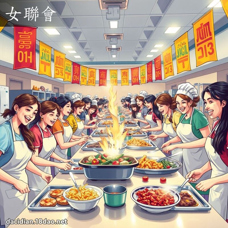 女聯會 - 國語大辭典配圖