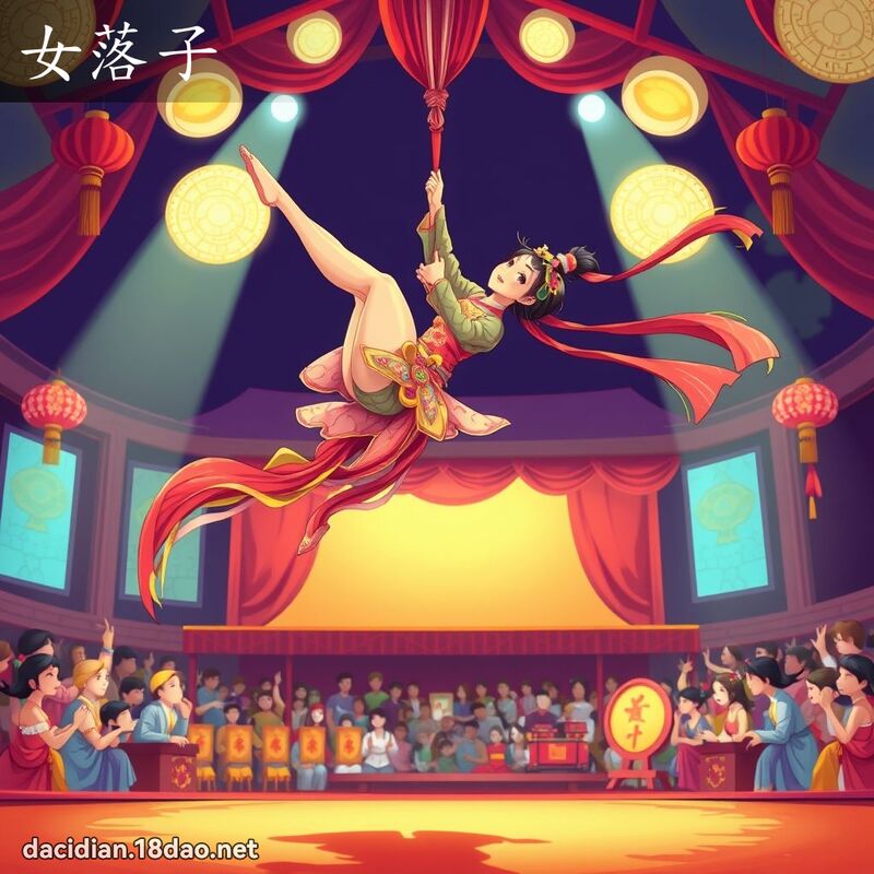 女落子 - 国语大辞典配图