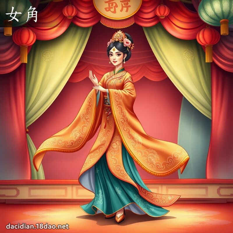 女角 - 國語大辭典配圖