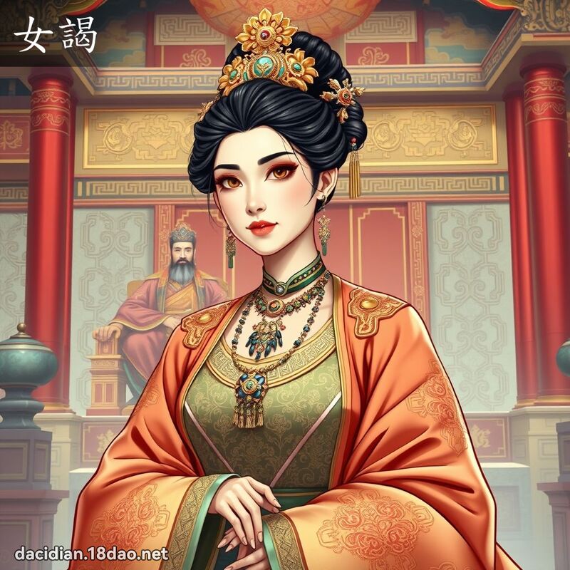 女謁 - 国语大辞典配图