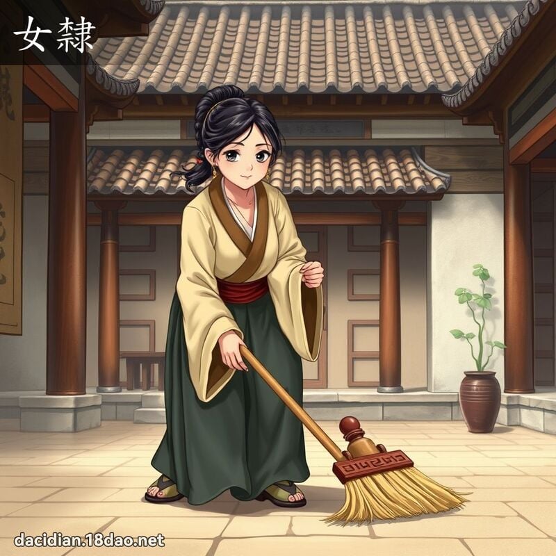 女隶 - 国语大辞典配图