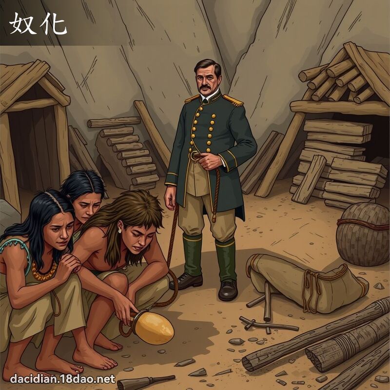 奴化 - 國語大辭典配圖