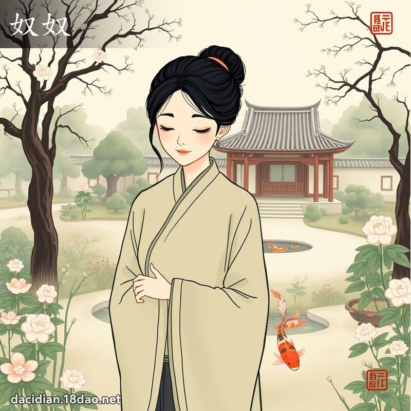 奴奴 - 国语大辞典配图