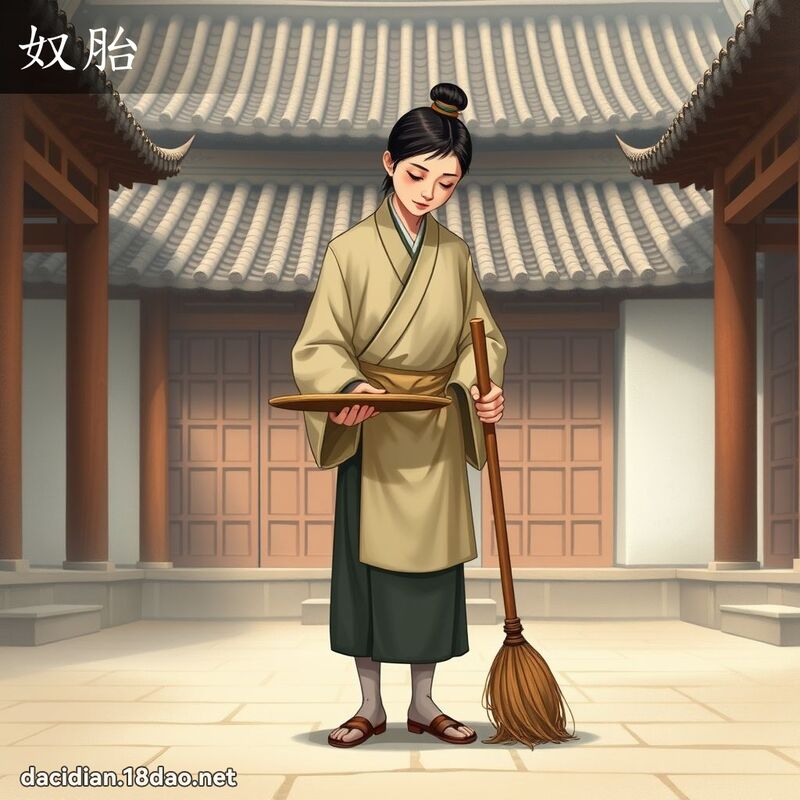 奴胎 - 國語大辭典配圖