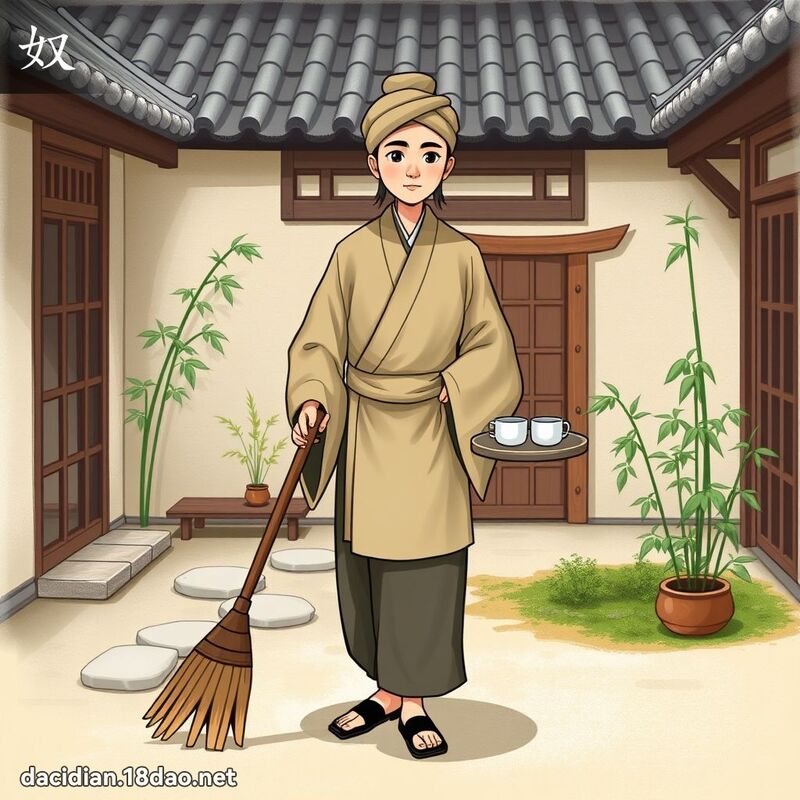 奴 - 国语大辞典配图