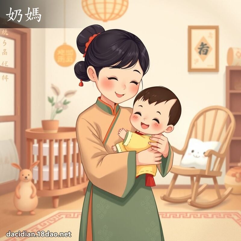 奶妈 - 国语大辞典配图