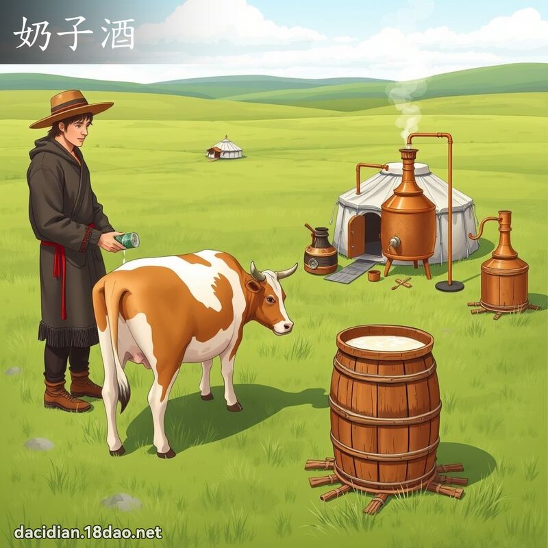 奶子酒 - 國語大辭典配圖
