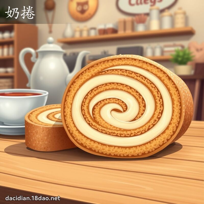 奶捲 - 国语大辞典配图