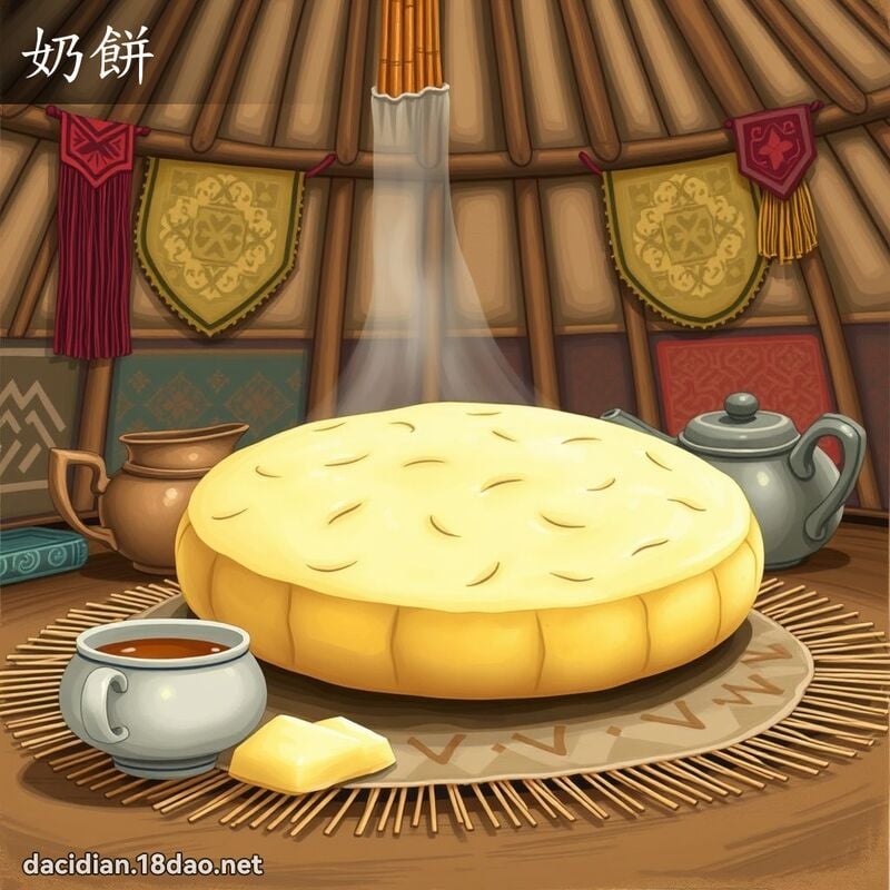 奶餅 - 國語大辭典配圖