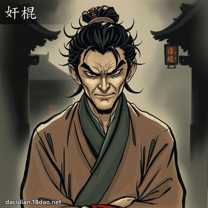 奸棍 - 國語大辭典配圖
