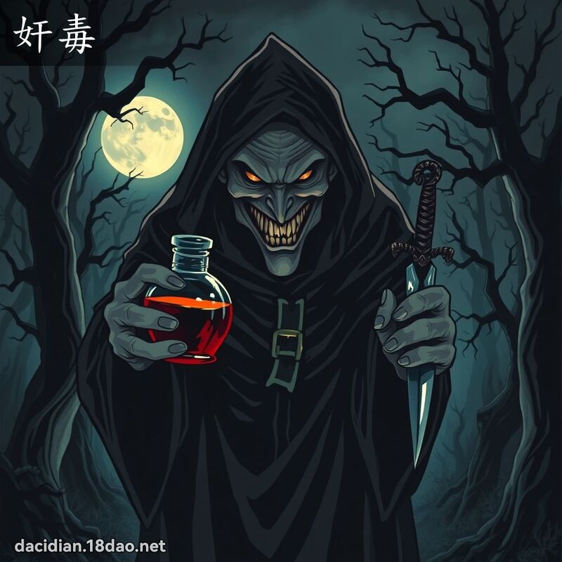 奸毒 - 國語大辭典配圖