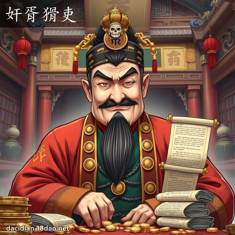 奸胥猾吏 - 國語大辭典配圖