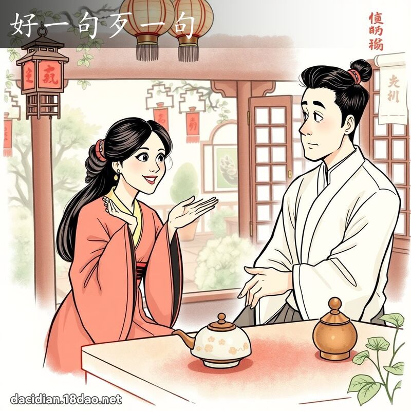好一句歹一句 - 国语大辞典配图