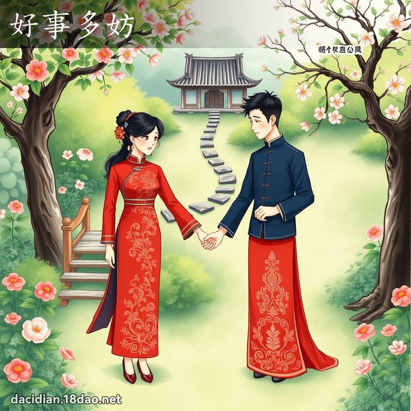 好事多妨 - 國語大辭典配圖