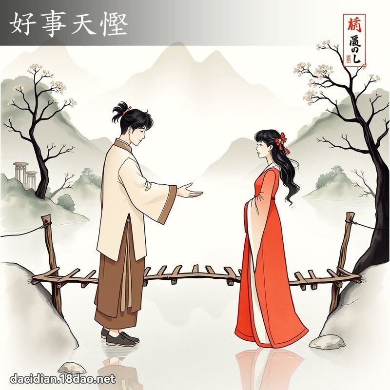 好事天慳 - 国语大辞典配图