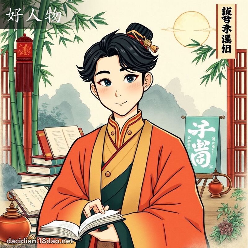 好人物 - 國語大辭典配圖