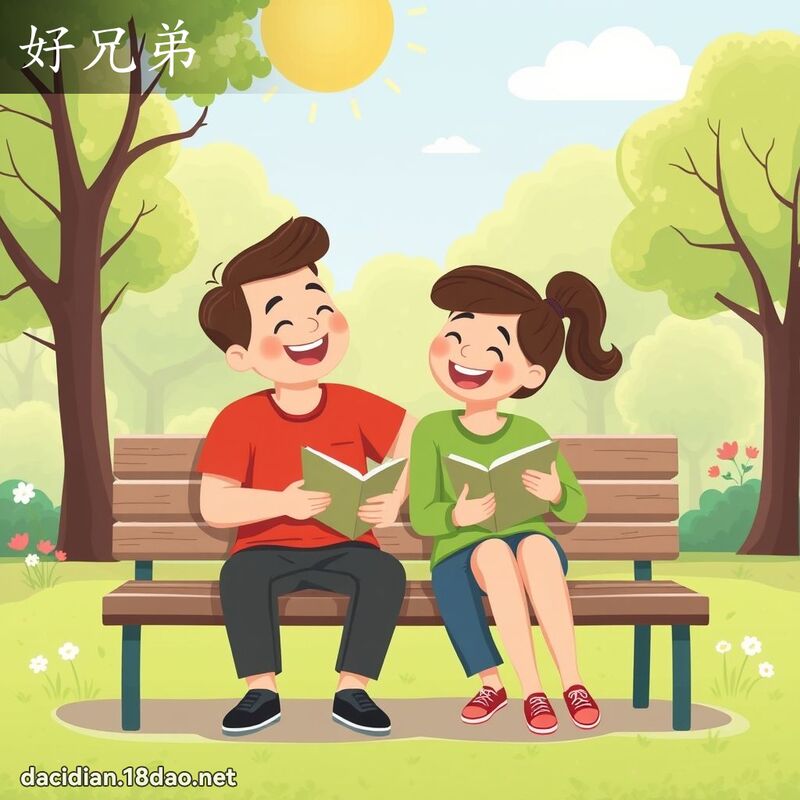 好兄弟 - 国语大辞典配图
