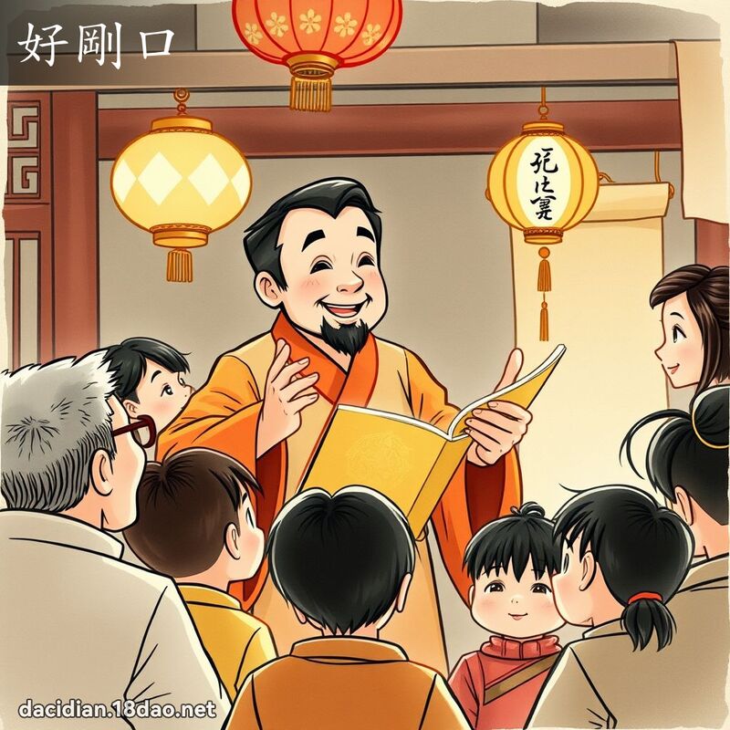 好剛口 - 國語大辭典配圖