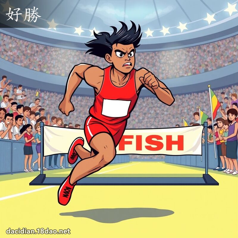 好勝 - 國語大辭典配圖