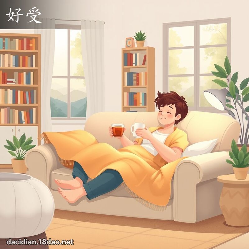 好受 - 國語大辭典配圖