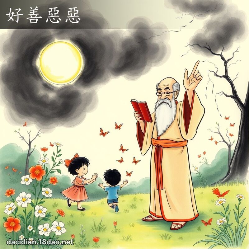 好善恶恶 - 国语大辞典配图