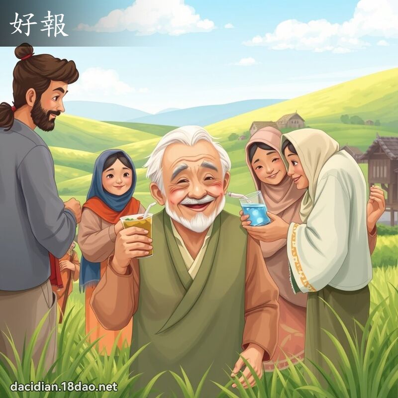 好報 - 國語大辭典配圖