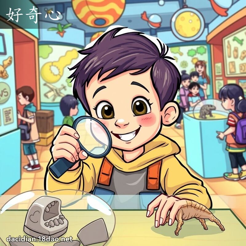 好奇心 - 國語大辭典配圖