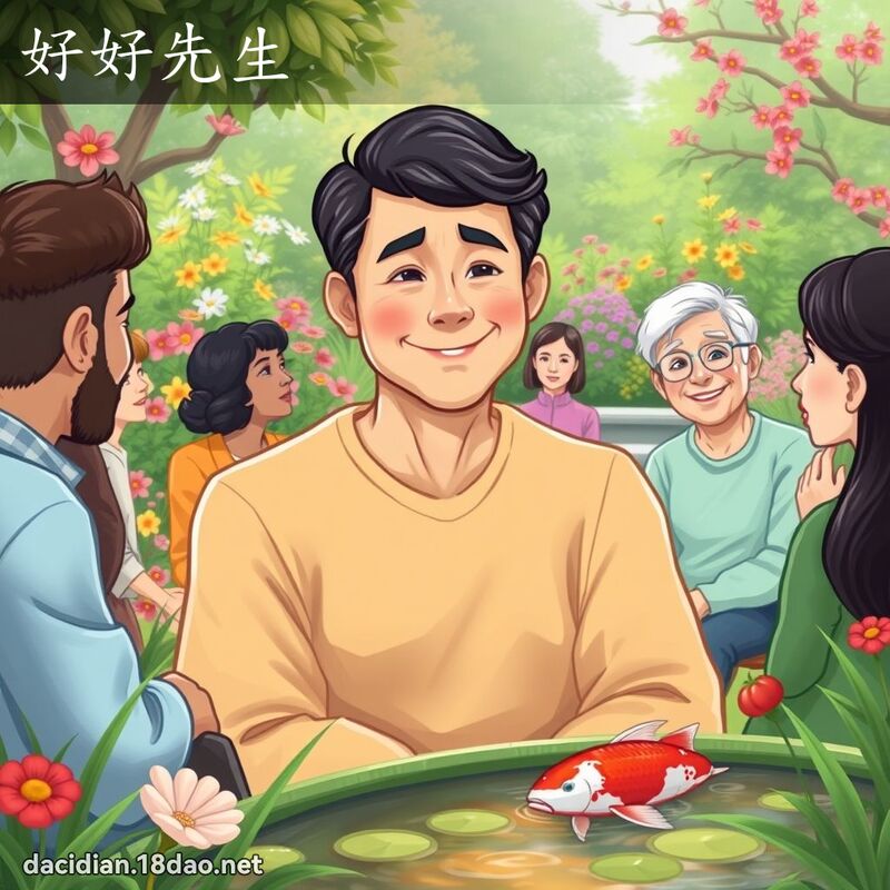 好好先生 - 國語大辭典配圖
