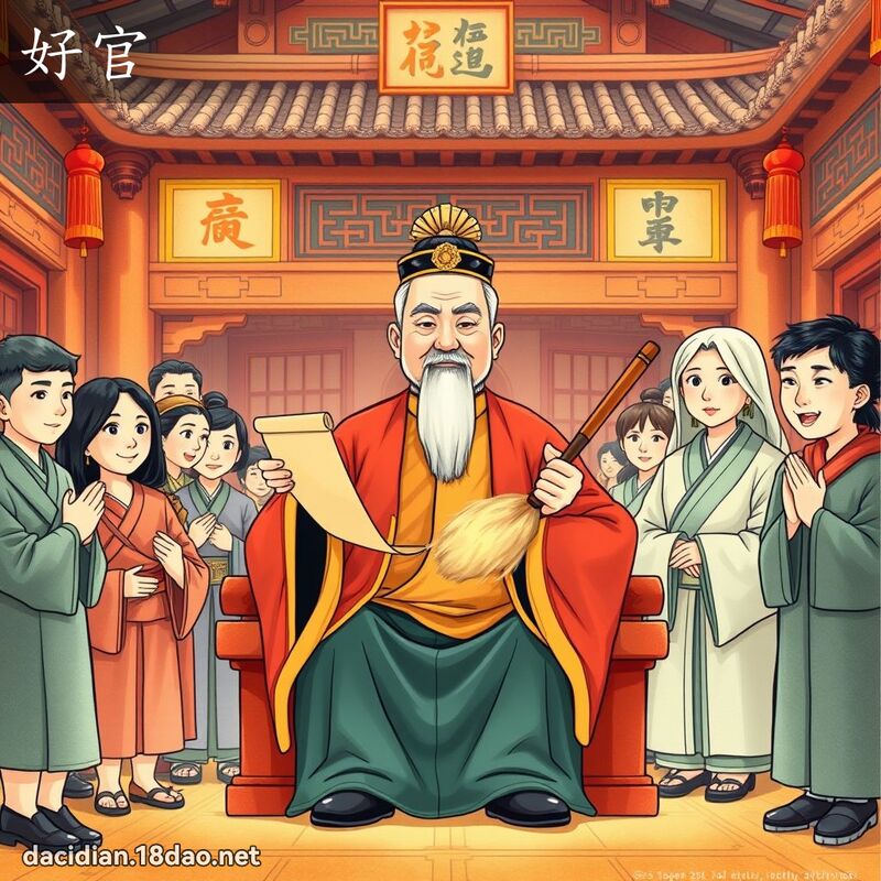 好官 - 国语大辞典配图