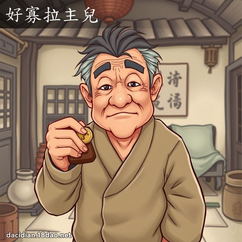 好寡拉主兒 - 國語大辭典配圖