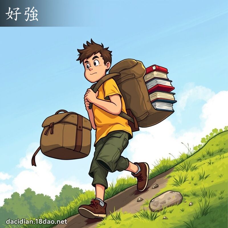 好強 - 國語大辭典配圖