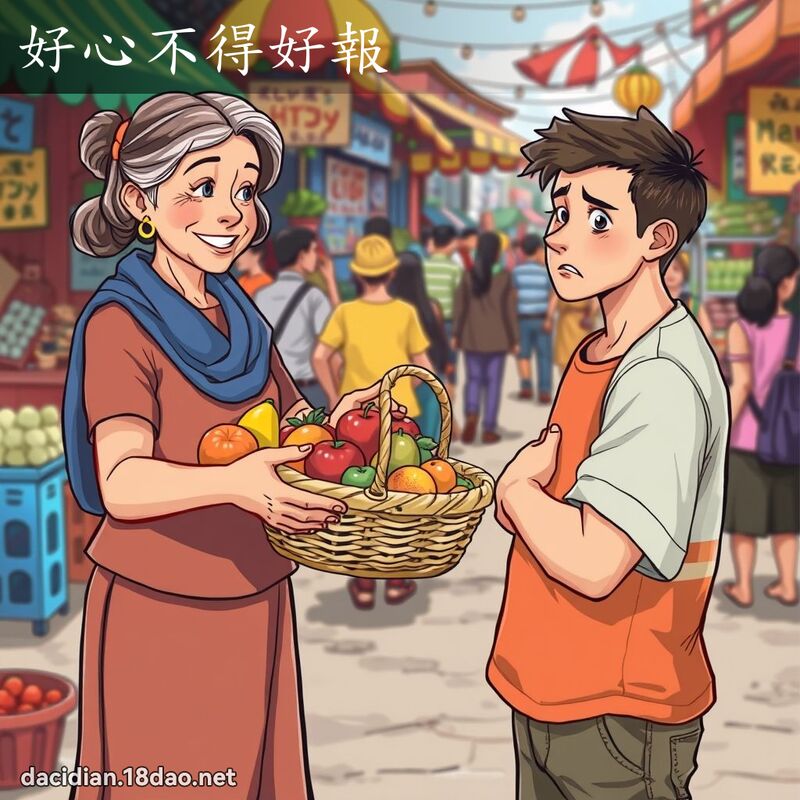 好心不得好報 - 國語大辭典配圖