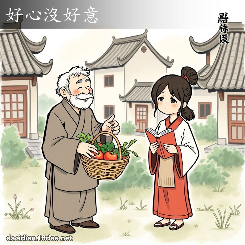 好心沒好意 - 國語大辭典配圖