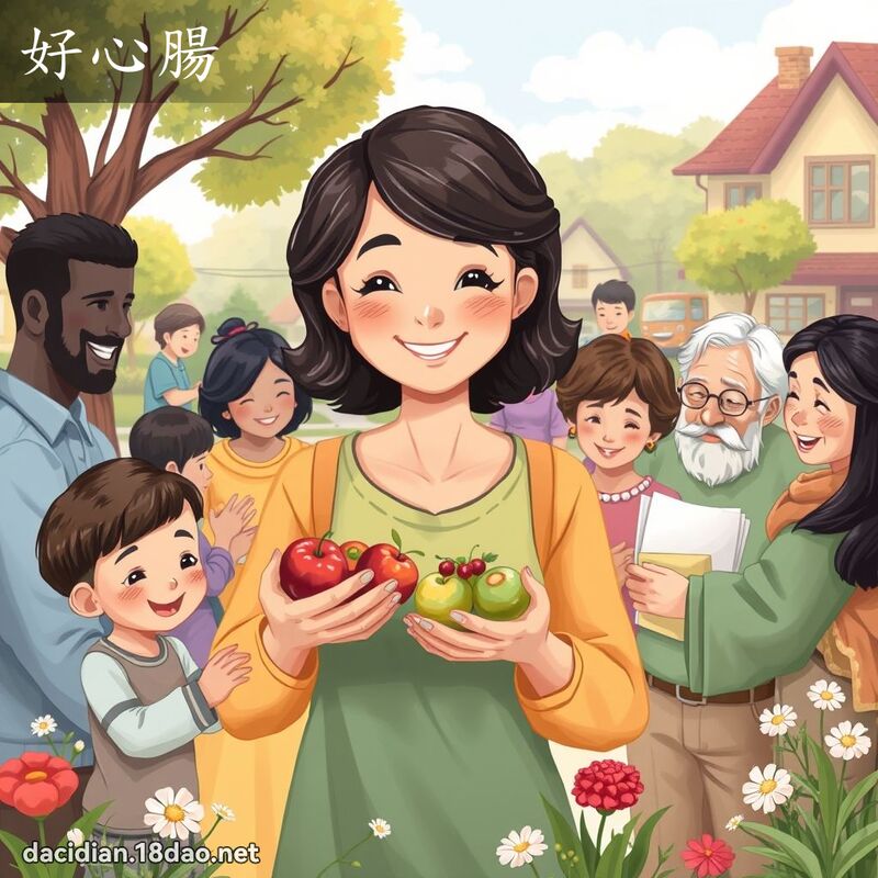好心腸 - 國語大辭典配圖