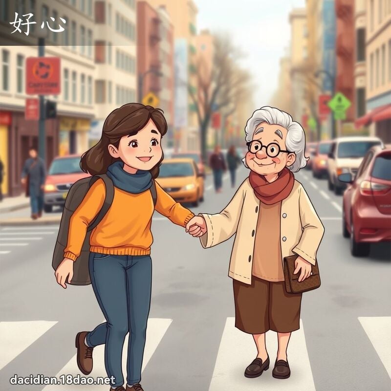 好心 - 國語大辭典配圖
