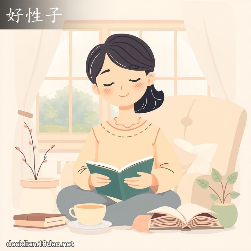 好性子 - 国语大辞典配图
