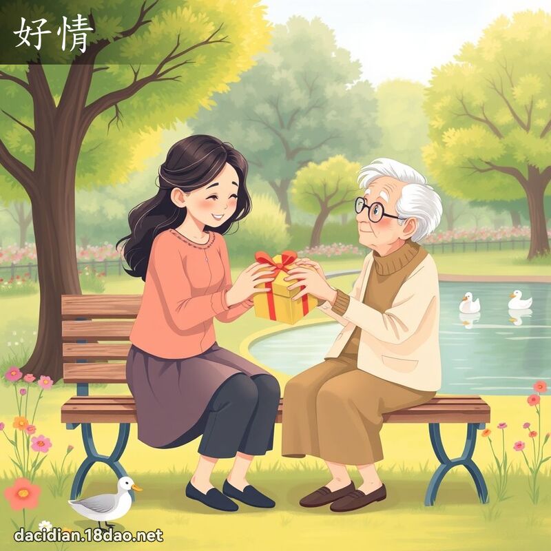 好情 - 國語大辭典配圖