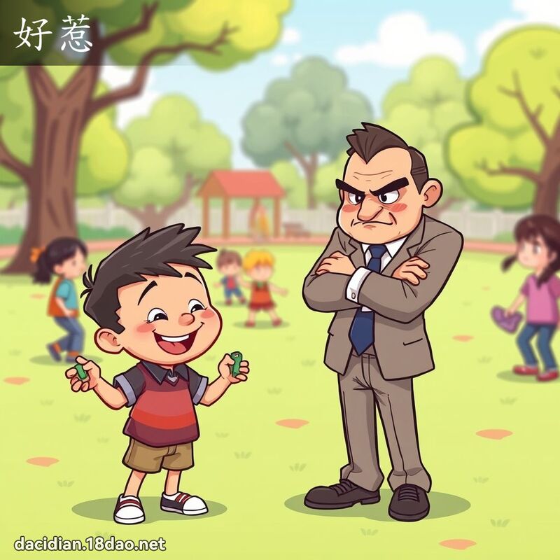 好惹 - 国语大辞典配图